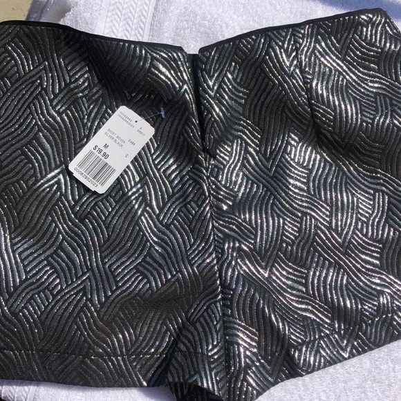 Silver & Black Shorts - Picture 2 of 3